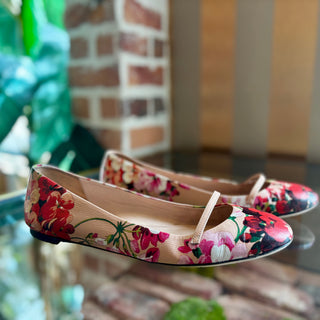 GUCCI Blooms Mary Jane Ballet Flats