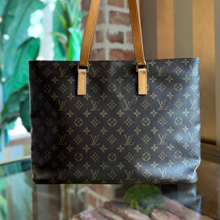 LOUIS VUITTON Luco Monogram Canvas Tote Bag