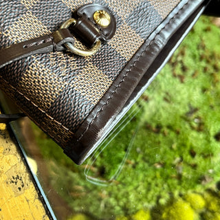 LOUIS VUITTON Neverfull PM Damier Ebene Canvas Tote Bag
