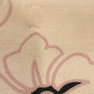 VALENTINO Floral Print Canvas Tote
