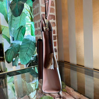 BURBERRY Pocket Bag Canvas Smooth Calfskin Tote Bag