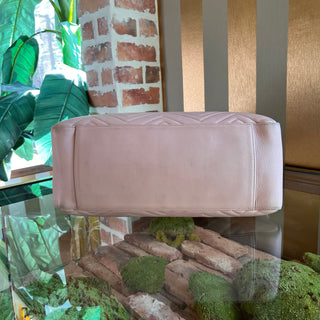 GUCCI GG Marmont Pink Matelassé Leather Chain Shoulder Bag