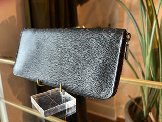 LOUIS VUITTON Monogram Eclipse Vertical Zippy Wallet