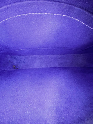 LOUIS VUITTON Purple Epi Leather Accessories Pochette
