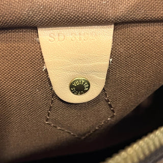 LOUIS VUITTON Speedy 35 Monogram Canvas Bandouliere Satchel