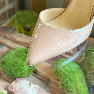 CHRISTIAN LOUBOUTIN Iriza Patent Calf Leather Pumps SZ36.5(6.5US)