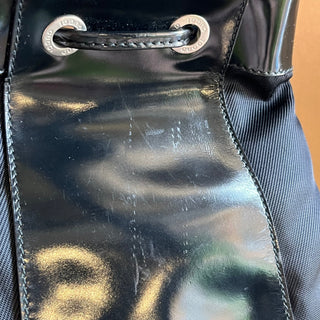 GUCCI Bamboo Sling Nylon Vintage Shoulder Bag
