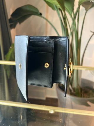 GUCCI Web Canvas Compact Wallet