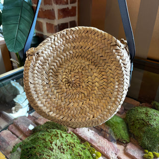 CHLOE Marcie Raffia Woven Crossbody