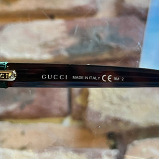GUCCI Web Brown Tortoise Interlocking GG 3645/S Sunglasses