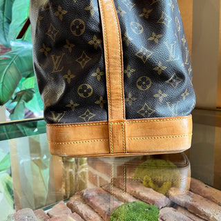 LOUIS VUITTON Noe Brown Monogram Canvas Vintage Bucket Bag