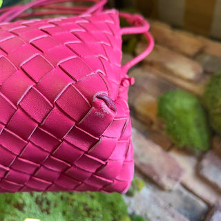 BOTTEGA VENETA Small Loop Pink Crossbody