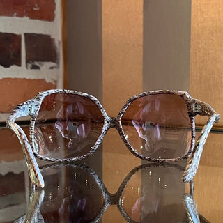 SAINT LAURENT Vintage Oversized Acetate Sunglasses