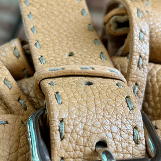FENDI Selleria Calfskin Leather Backpack