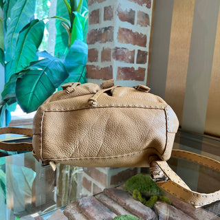 FENDI Selleria Calfskin Leather Backpack
