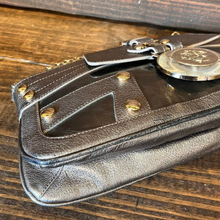 VERSACE Chain Bag Silver Medusa Head Shoulder Bag