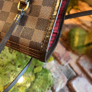 LOUIS VUITTON Neverfull MM Damier Ebene Canvas Tote