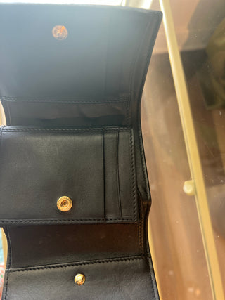 GUCCI Web Canvas Compact Wallet