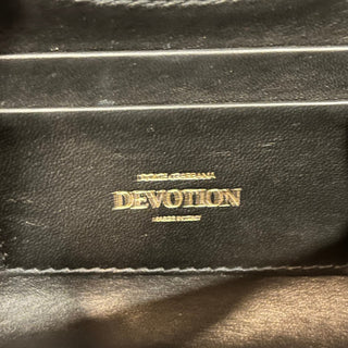 DOLCE & GABBANA Devotion Small Calfskin Crossbody Bag