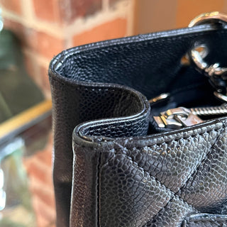CHANEL GST Grand Shopper Black Caviar Tote