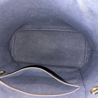 LOUIS VUITTON Noir Monogram Empriente Neverfull MM