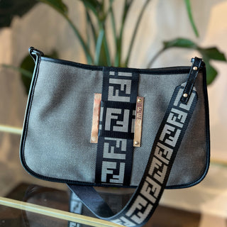 FENDI Canvas Messenger