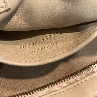 SAINT LAURENT Classic Y Cabas Medium Light Beige Calfskin Tote