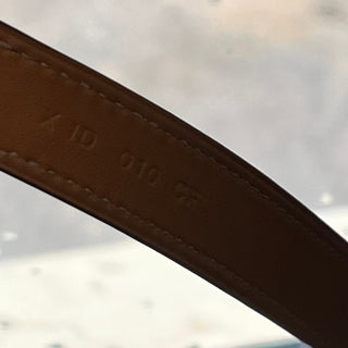 HERMES Drag Double Tour Epsom Calfskin Bracelet SZT1(XS US) TS4033