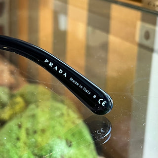 PRADA SPR27N Acetate Baroque Round Sunglasses