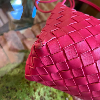 BOTTEGA VENETA Small Loop Pink Crossbody