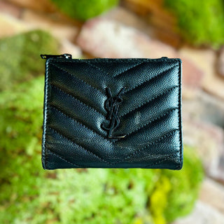 SAINT LAURENT YSL Cassandere Wallet