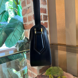 LOUIS VUITTON Bucci Black Epi Vintage Shoulder Bag