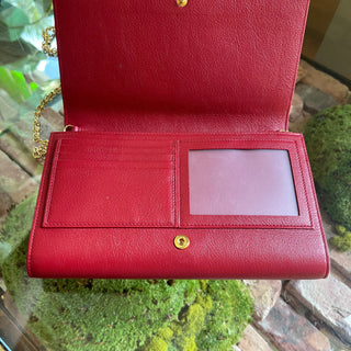 SAINT LAURENT Belle Du Jour Wallet On Chain