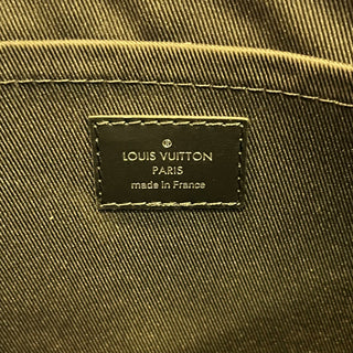 LOUIS VUITTON Black Discovery Monogram Eclipse Pochette Document Holder