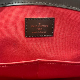 LOUIS VUITTON Verona GM Damier Ebene Canvas Shoulder Bag