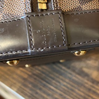 LOUIS VUITTON Alma PM Damier Ebene Canvas Satchel