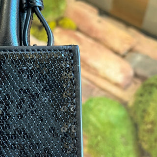 CELINE Cabas Mini Sequin Vertical Tote