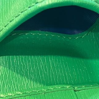 GUCCI Green Raccoon GG Print Leather Wallet