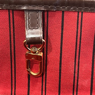 LOUIS VUITTON Neverfull MM Damier Ebene Canvas Tote