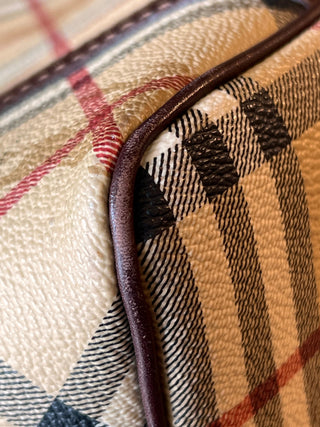 BURBERRY Haymarket Check Tote Bag