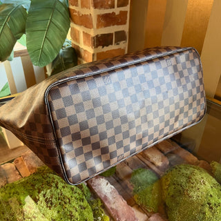 LOUIS VUITTON Neverfull GM Damier Ebene Canvas Tote Bag
