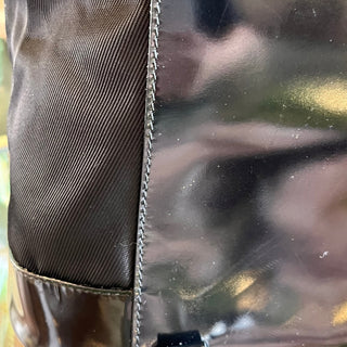 GUCCI Bamboo Sling Nylon Vintage Shoulder Bag