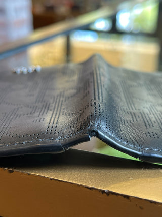 Dior Black Oblique Galaxy Leather Men's Wallet