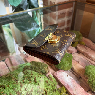LOUIS VUITTON Koala Brown Monogram Canvas Wallet