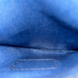 LOUIS VUITTON Speedy Bandouliere 30 Blue Escale Canvas Satchel Bag