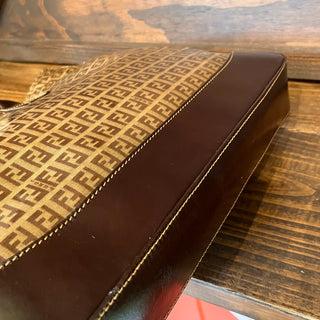 FENDI Zucca Brown PVC Tote