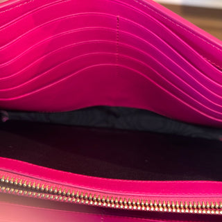 Saint Laurent Bubblegum Classic Y Ligne Chain Wallet