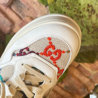 GUCCI Mulitcolor GG Canvas Sneakers SZ 39 ( 9 US)