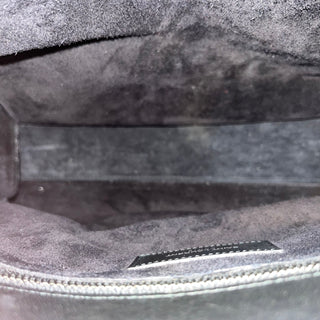 SAINT LAURENT Sac de Jour Small Black Studded Leather Tote Bag