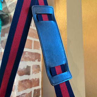 GUCCI Appia GG Supreme Monogram Calfskin Web Messenger Bag